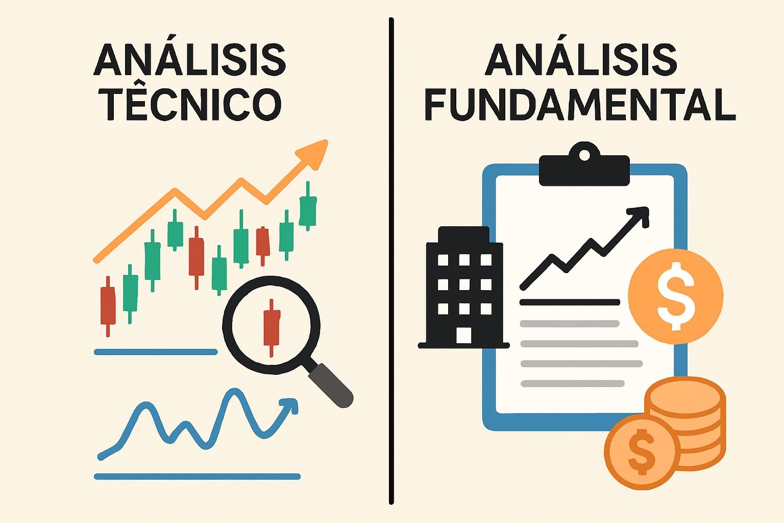 Análisis Técnico vs. Análisis Fundamental: ¿Cuál es el Mejor para Ti?