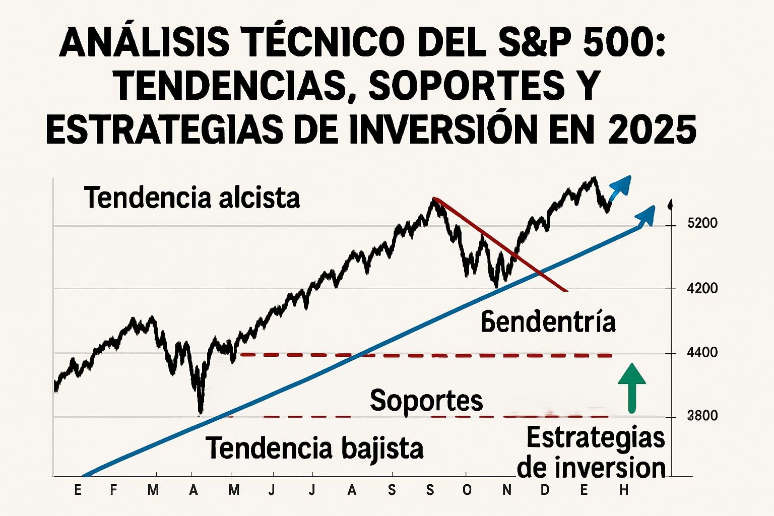 Análisis Técnico del S&P 500: Tendencias, Soportes y Estrategias de Inversión en 2025