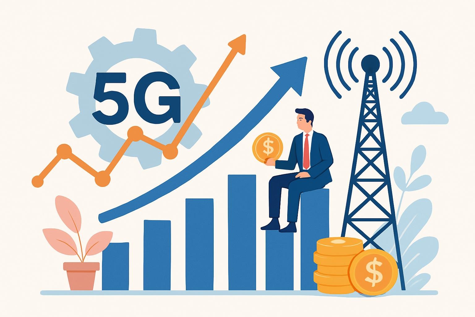Invertir en acciones de empresas de telecomunicaciones 5G: Oportunidades a largo plazo