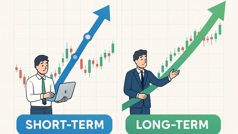 La diferencia entre trading a corto y largo plazo: ¿Cuál es la mejor estrategia para ti?
