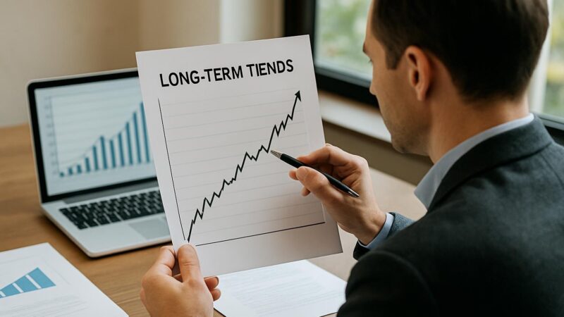 Cómo utilizar el análisis de tendencias de largo plazo en tus decisiones de inversión