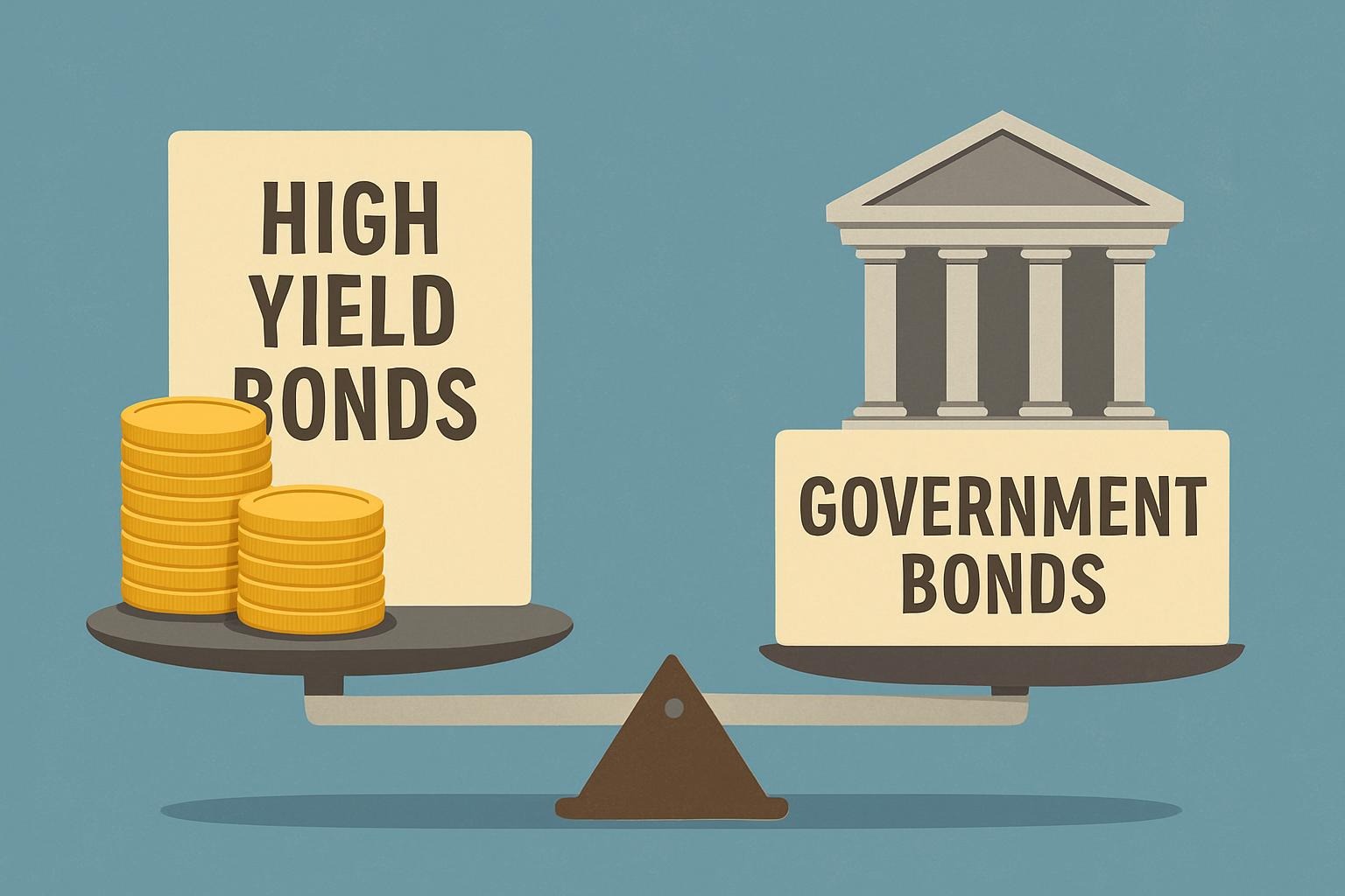 Invertir en bonos de alto rendimiento vs. bonos gubernamentales: ¿Cuál elegir?
