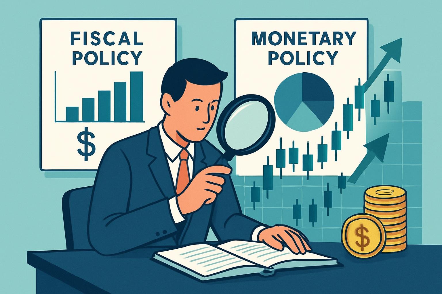 La importancia de los análisis de las políticas fiscales y monetarias en el mercado de valores