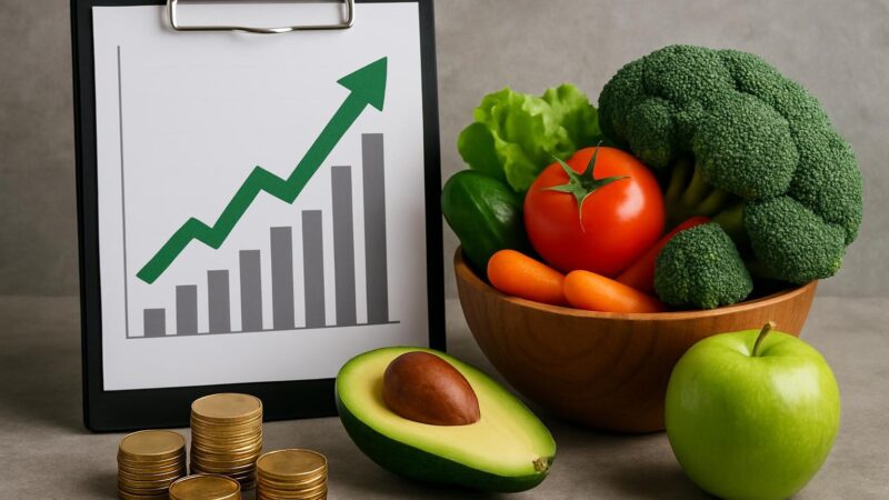 Invertir en acciones de empresas de alimentación saludable: ¿Un mercado en crecimiento?