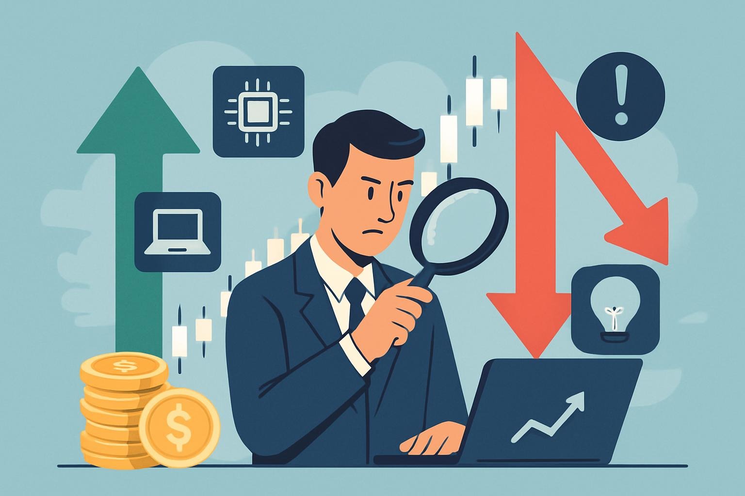 Invertir en acciones de empresas tecnológicas: Oportunidades y riesgos en 2025
