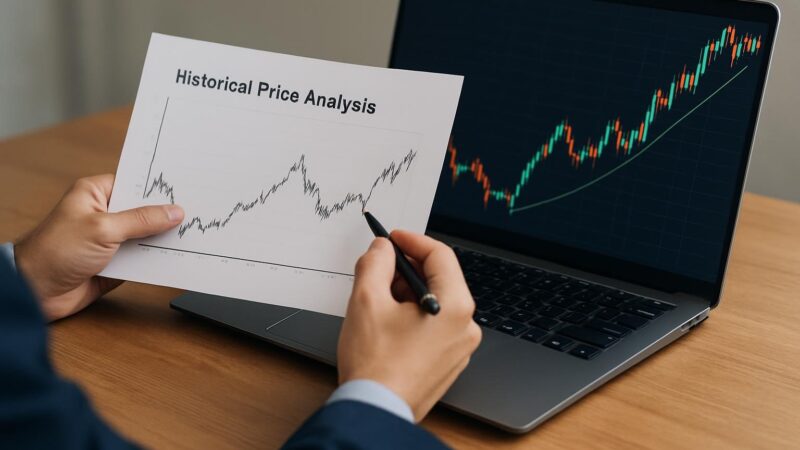 Cómo utilizar el análisis de precios históricos para predecir movimientos del mercado