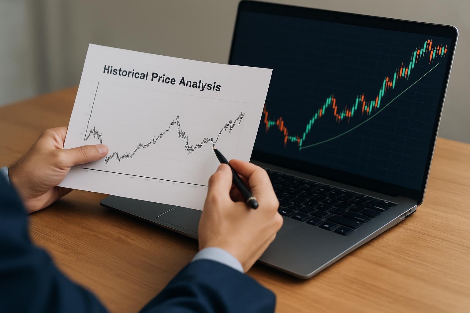 Cómo utilizar el análisis de precios históricos para predecir movimientos del mercado