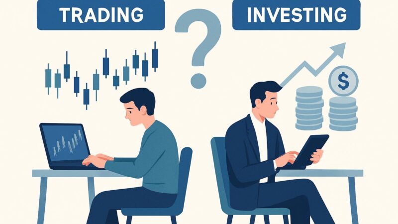 La diferencia entre trading e inversión: ¿Qué es mejor para ti?