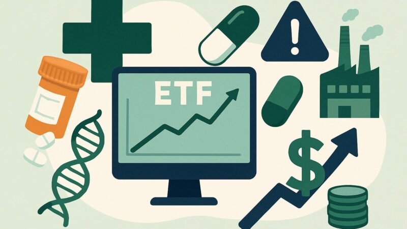 Invertir en ETFs de salud: Oportunidades y riesgos en la industria farmacéutica