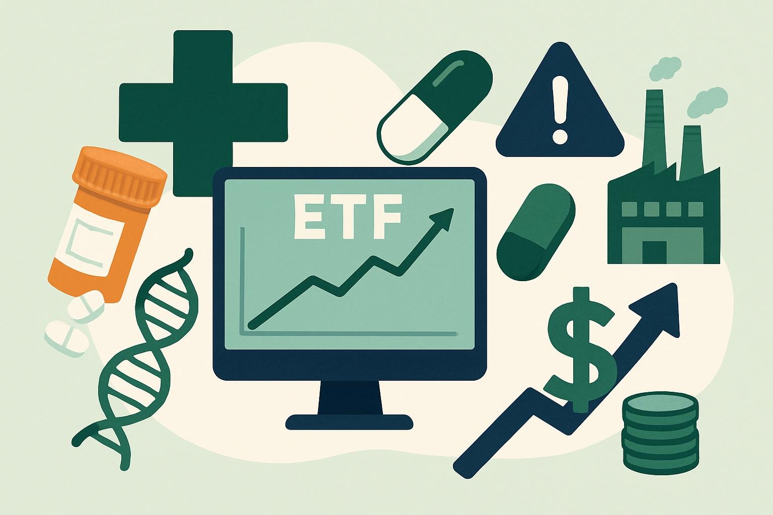 Invertir en ETFs de salud: Oportunidades y riesgos en la industria farmacéutica
