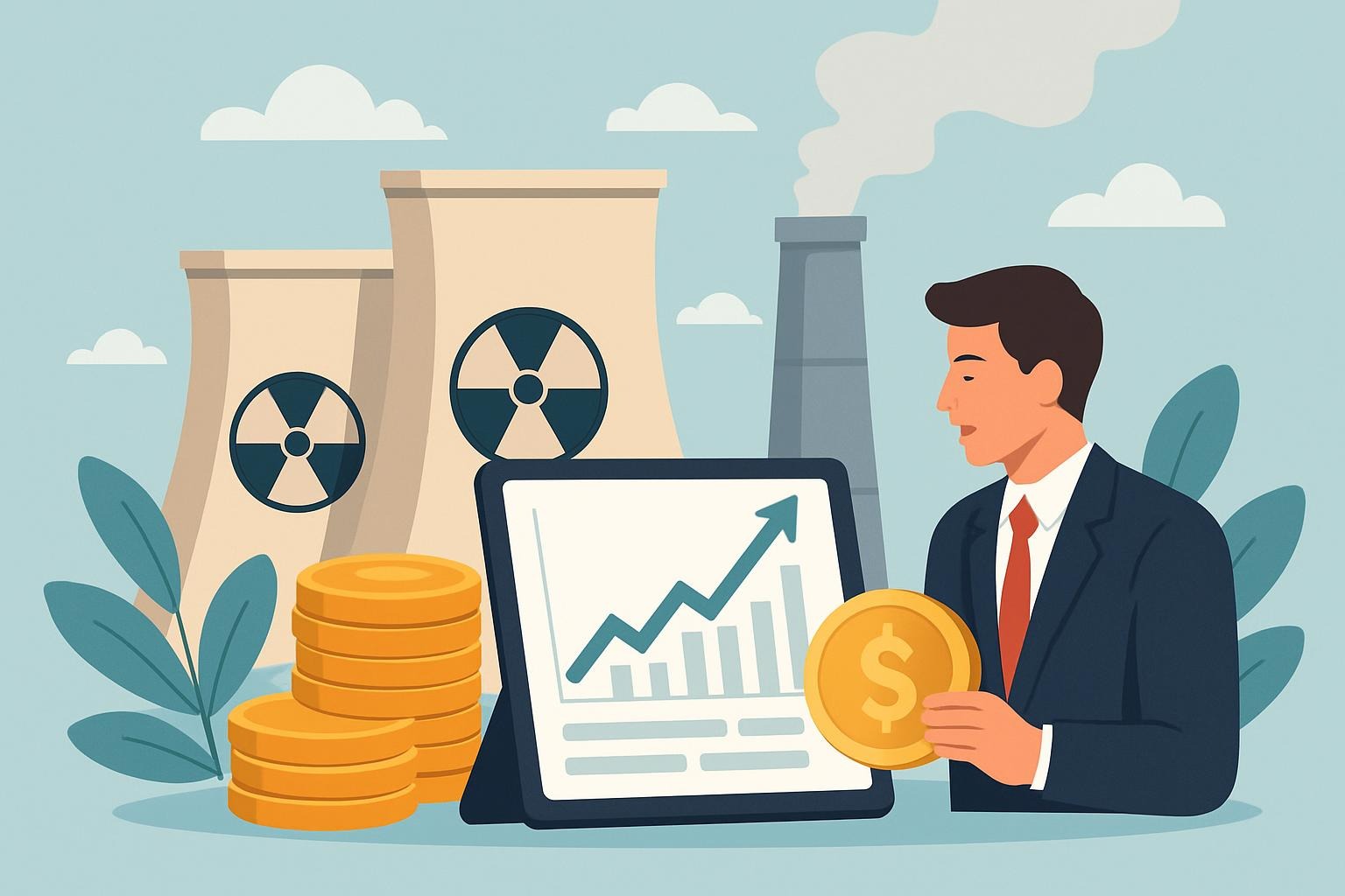 Invertir en acciones de empresas de energía nuclear: ¿Es una opción rentable?