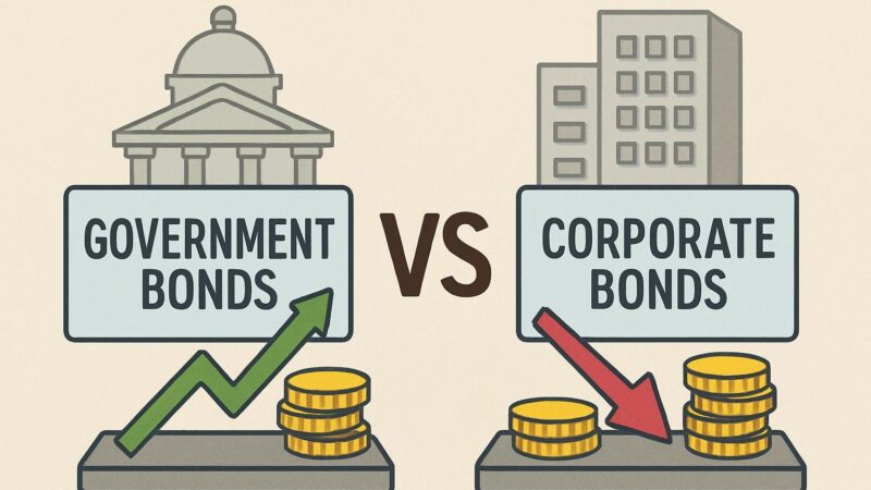 Invertir en bonos del gobierno vs. bonos corporativos: ¿Cuál es la mejor opción para ti?